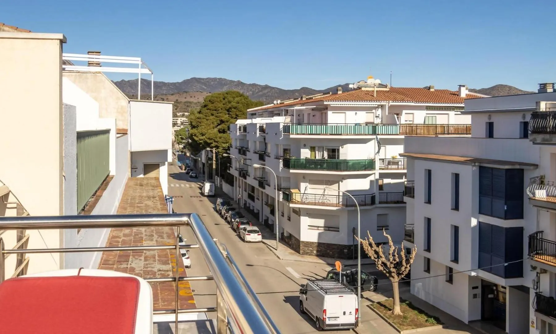 Apartment Ferienwohnung Port De Llanca 37 Atico Con Terraza Y Vista Al Mar Spanien